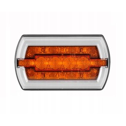 Kombinuotas priekinis žibintas 32 LED neoninis blykstė Horpol