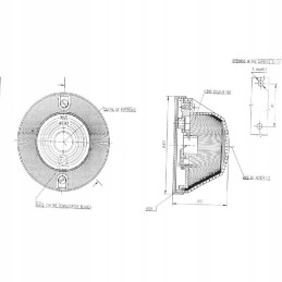 Žemos gabaritinės lemputės 13 92 raudonos spalvos