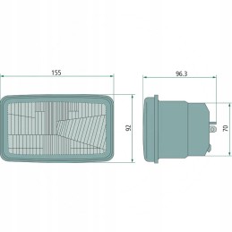 Cobo kryptinis prožektorius 227050780000013