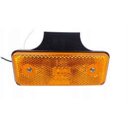 Oranžinė gabaritinė lemputė 2LED 12 24v
