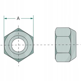 Kūginė veržlė 43018100 7f
