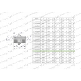 Hidraulinė jungtis bb xge m30x2 22l x 1 2