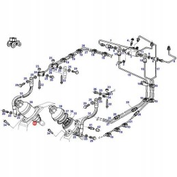Fendt x566667000000 stabdžių cilindrų silfonai
