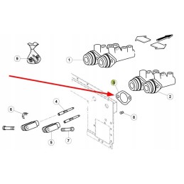 7700073462 pagrindinio stabdžių cilindro sandariklis