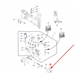 7502661104 agco hidraulinis akumuliatorius