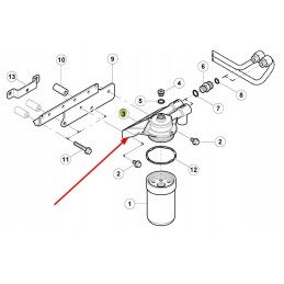 6005028981 alyvos filtro bazė