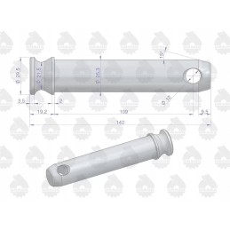 Centrinės jungties kaištis mf3 mf4 originalus ursu