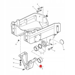 Įvorė massey ferguson 3712078m1 bepco