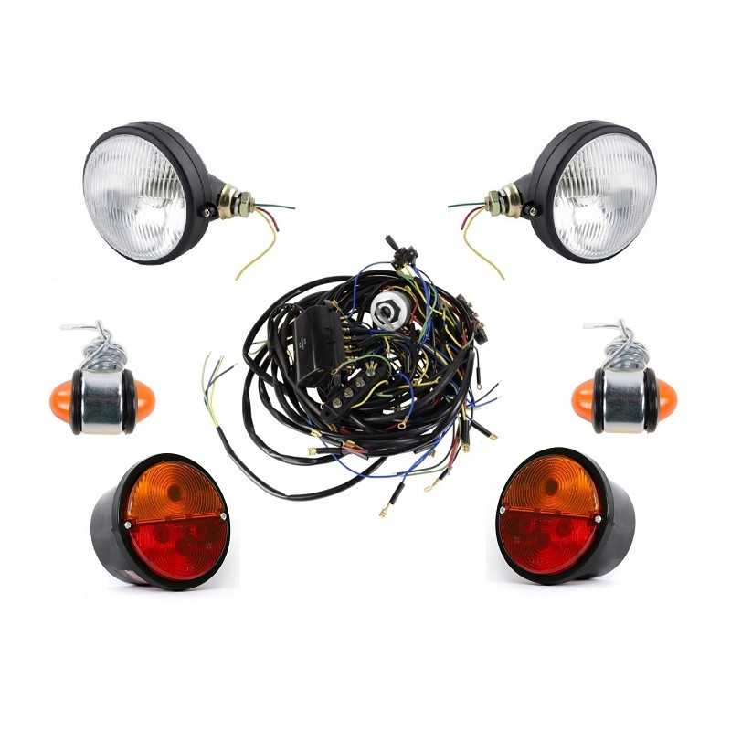 Elektros instaliacija kombinuotos ursus c330 lempos