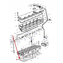 73 35 perkins turbo galvutės tarpinė