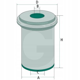 Oro filtras New Holland Mann filtras 80418795