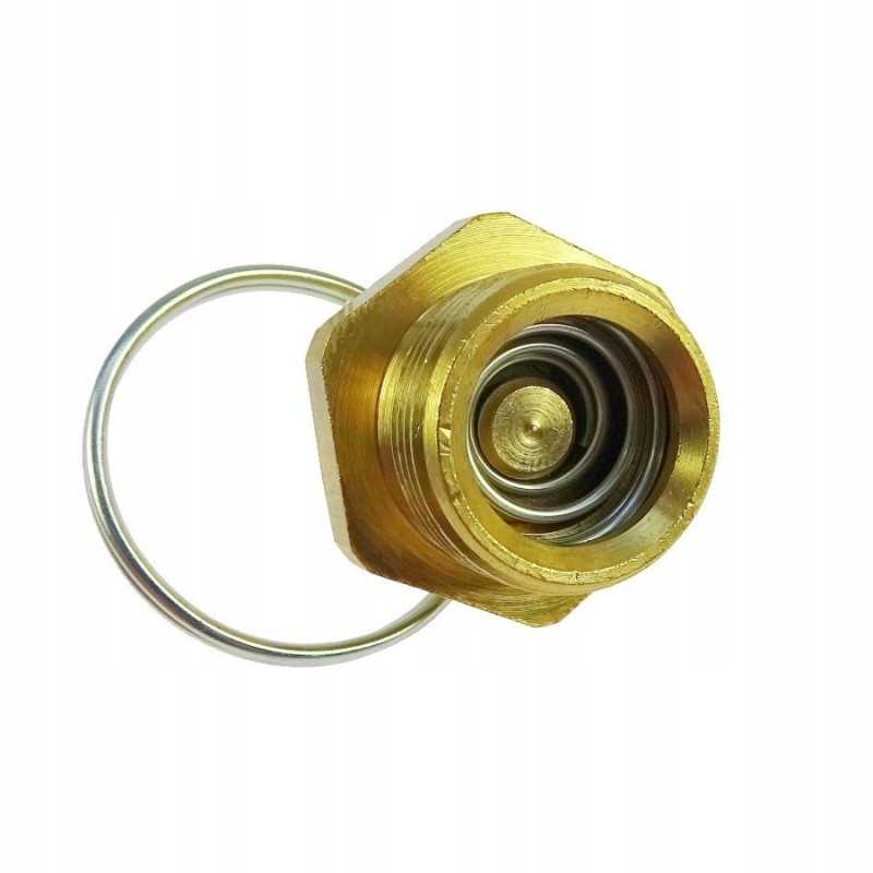 Traktoriaus priekabos oro bako dreneris m