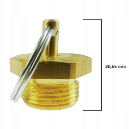 Traktoriaus priekabos oro bako dreneris m