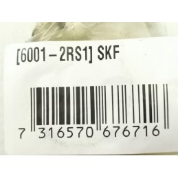 Rutulinis guolis skf 6001 2rs 1 2 c3
