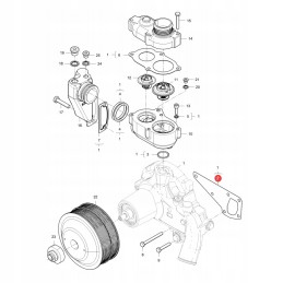 Antspaudas massey fergsuon acw3526800 originalus