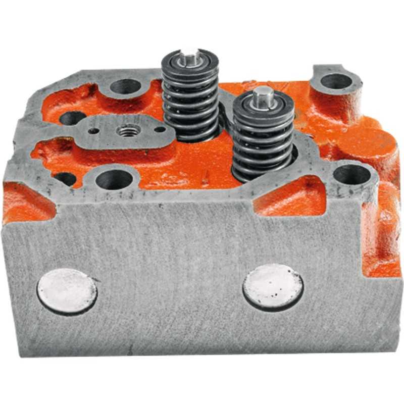 Variklio galvutė su zetor 5211 7745 vožtuvais