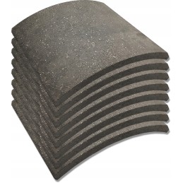 Stabdžių kaladėlės 140x12, per dideli strypai n 2531