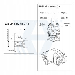 Stūmoklinis siurblys 23034 sunfab 34l sap 034l n dl4 l35 s0s 000