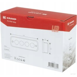 Stačiakampė LED darbo lempa 20w 1750lm Kramp