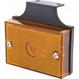 Stačiakampė gabaritinė lemputė 12 24v, oranžinė, priekinė