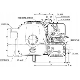 Honda gx160h2sx3oh vidaus degimo variklis