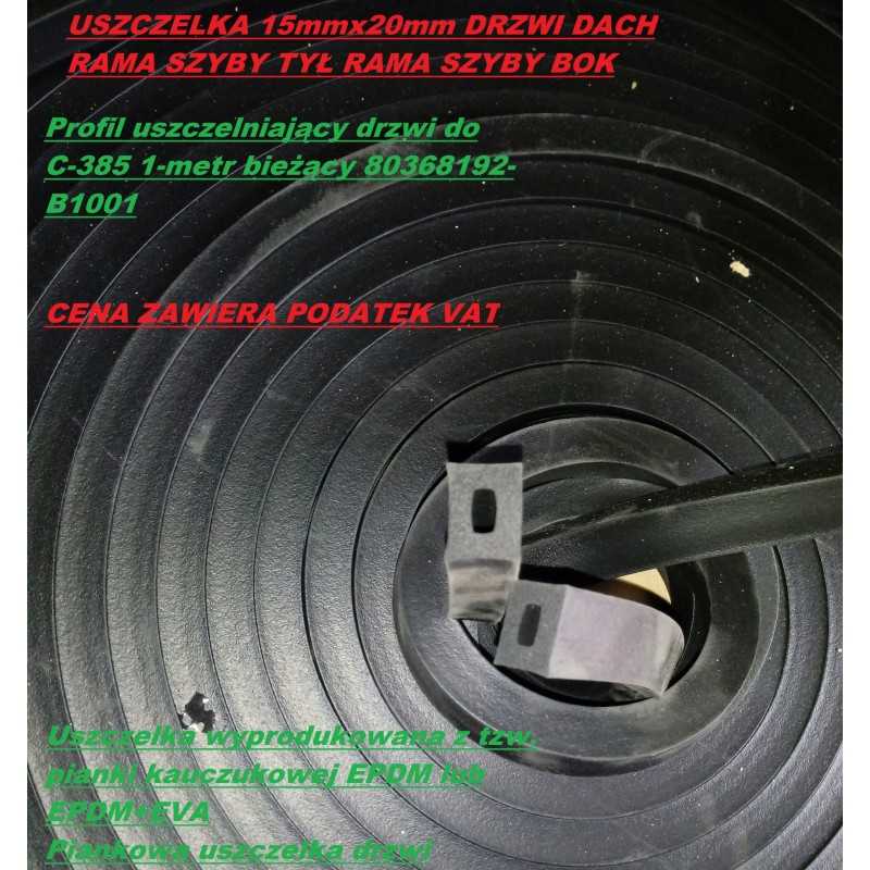 Sandariklis durų profilyje 15x20 mm ursus c 385 1mb
