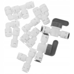 Greitai pajungiamas adapteris kampiniam uždarymo vožtuvui, 10 vnt