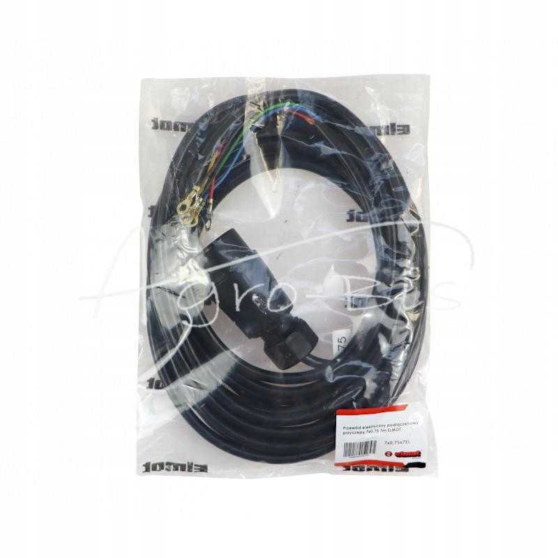 Priekabos elektros prijungimo kabelis 7x0 75