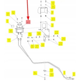 101958138 stabdžių skysčio rezervuaras