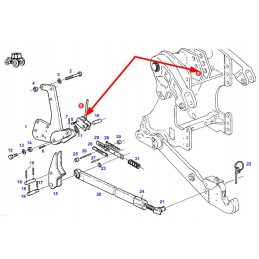 H199870041010 centrinio jungiklio svirtis