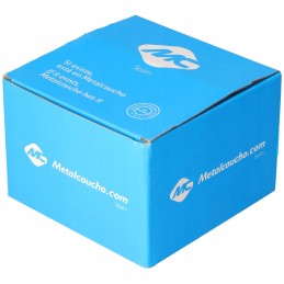 Jungties dangtis, metalo kaucho komplektas