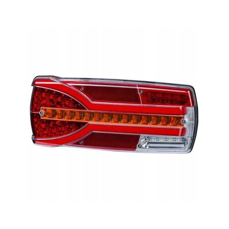 Kairysis kombinuotas galinis LED žibintas