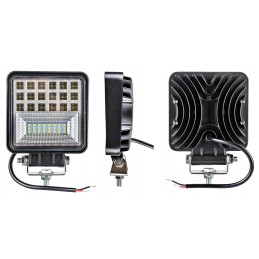 Halogeninė LED darbo lempa 12v 24v 126w 2 vnt