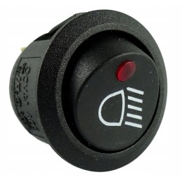 Darbinis šviesos jungiklis 12v 20a 20mm