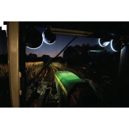 Apvalus LED žibintas dienos metu, 229 mm