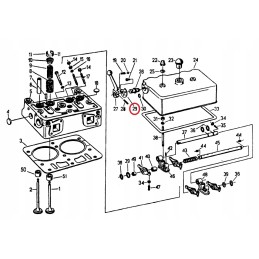 Kairė vairo svirtis c 330 50016053