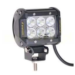 Skydinė darbo lempa 18W Cree LED šakinis ekskavatorius