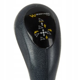 Vairasvirtė kabeliams su rutuliniu galu ir 1 jungikliu