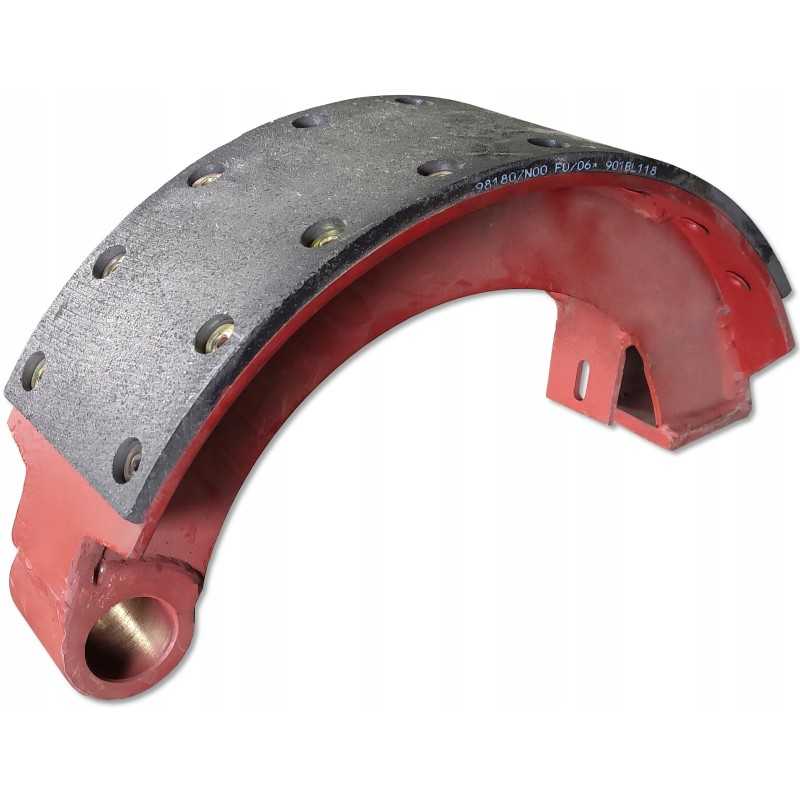 Stabdžių trinkelės 120x11 priekaba hl 6011 hw 8011