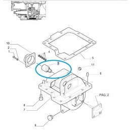 Solenoidinis vožtuvas new holland ford case 81870291 cnh