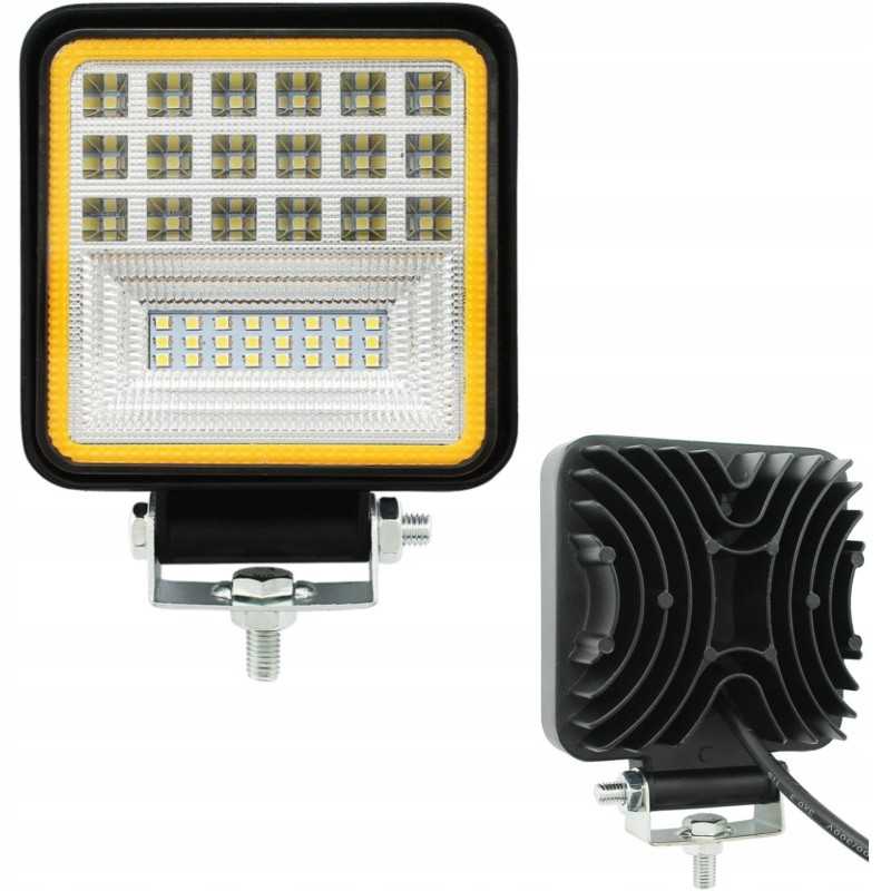 Darbinė lempa 42 LED 126W 12 24V