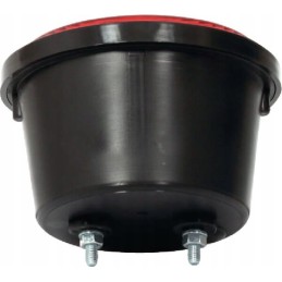 Apvalus kombinuotas galinis žibintas fi 132mm dešinė 12 24