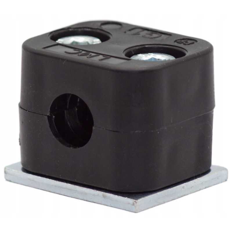 Gnybtų laikiklis 1x20 vamzdžiams ir hidraulinėms linijoms