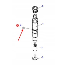 F926202710270 purkštuko poveržlė 1 34mm