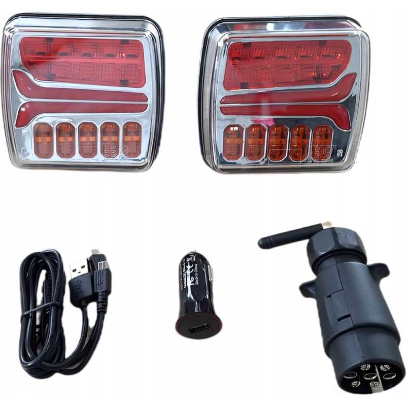 Wifi lempučių rinkinys 12v magnetas 7pinla60035 dynamic