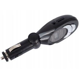 FM siųstuvas lcd mp3 lizdas sd mmc carmotion