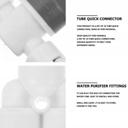 Vamzdžių greitosios jungtys su vandens uždarymo vožtuvu