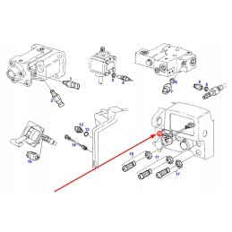 G816970100010 priekinio kardaninio veleno mikrojungiklis
