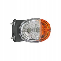 Priekinis žibintas 3f ovalios 140x94 12v lemputės