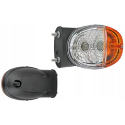 Priekinis žibintas 3f ovalios 140x94 12v lemputės